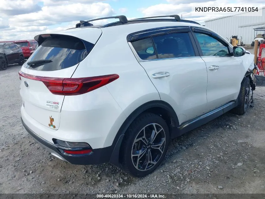 2020 Kia Sportage Sx Turbo VIN: KNDPR3A65L7741054 Lot: 40620334