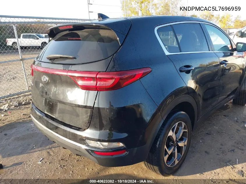 2020 Kia Sportage Lx VIN: KNDPMCAC5L7696959 Lot: 40623382