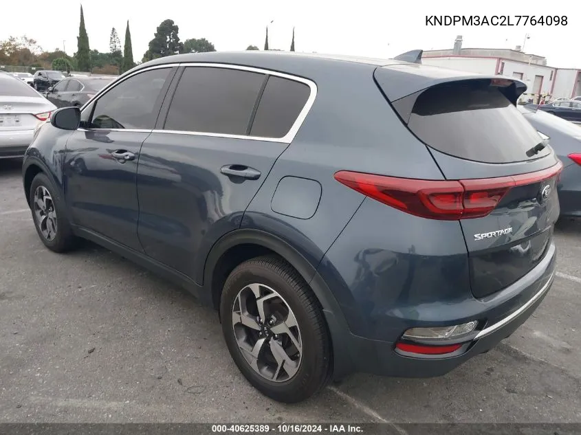 KNDPM3AC2L7764098 2020 Kia Sportage Lx