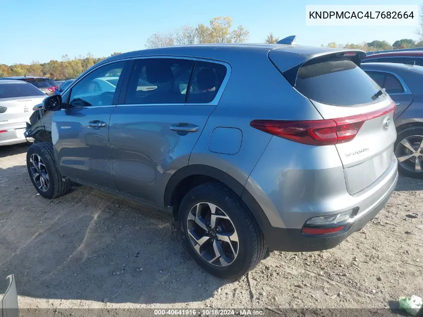 2020 Kia Sportage Lx VIN: KNDPMCAC4L7682664 Lot: 40641916