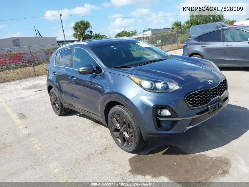 2020 Kia Sportage S VIN: KNDP6CACXL7828009 Lot: 40655977