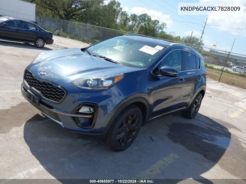 2020 Kia Sportage S VIN: KNDP6CACXL7828009 Lot: 40655977