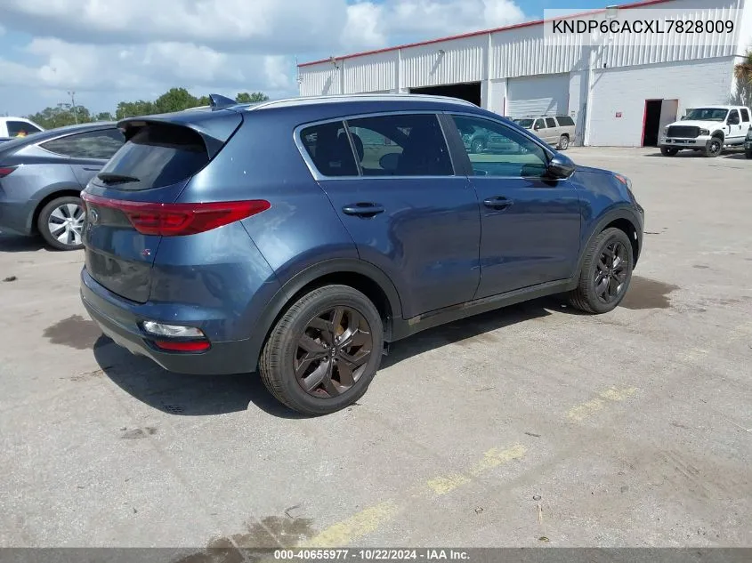 2020 Kia Sportage S VIN: KNDP6CACXL7828009 Lot: 40655977