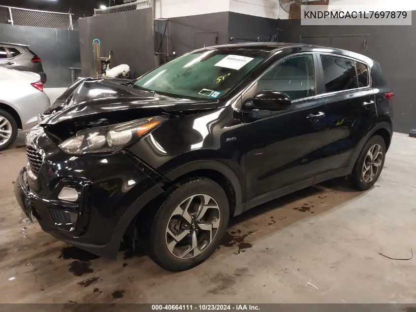 2020 Kia Sportage Lx VIN: KNDPMCAC1L7697879 Lot: 40664111