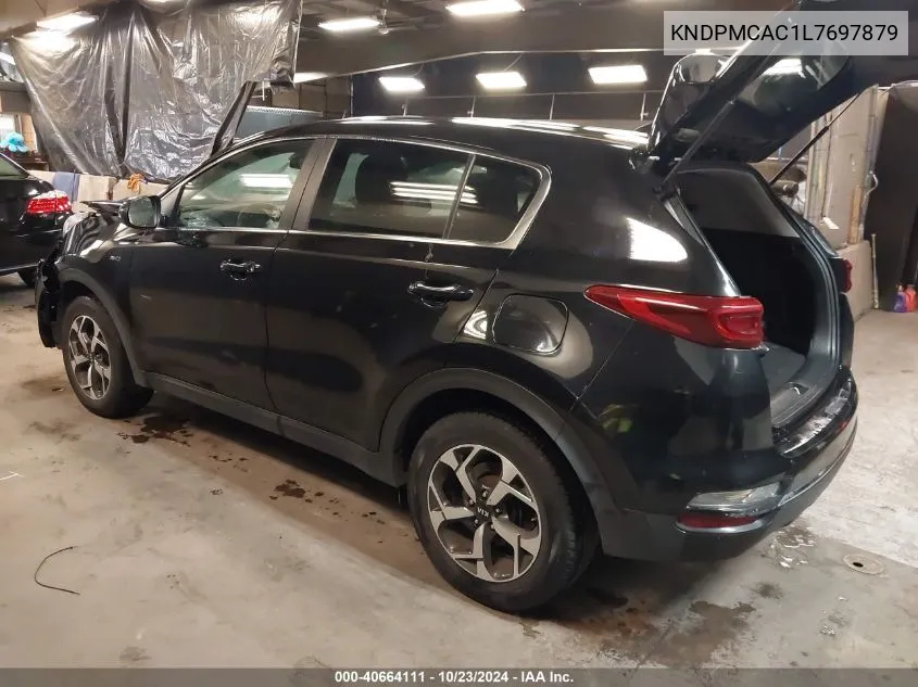 2020 Kia Sportage Lx VIN: KNDPMCAC1L7697879 Lot: 40664111