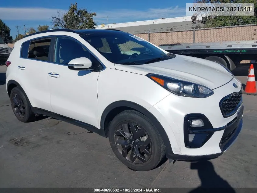 2020 Kia Sportage S VIN: KNDP63AC5L7821548 Lot: 40690532