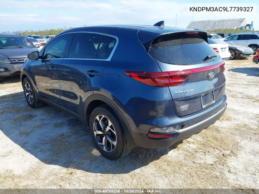 2020 Kia Sportage Lx VIN: KNDPM3AC9L7739327 Lot: 40708236