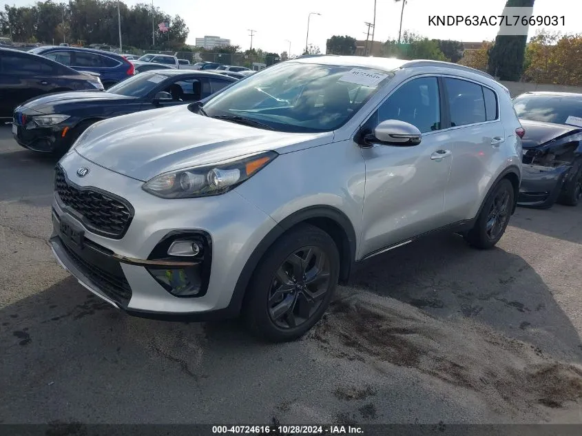 2020 Kia Sportage S VIN: KNDP63AC7L7669031 Lot: 40724616