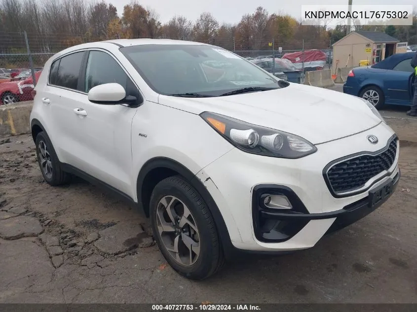 2020 Kia Sportage Lx VIN: KNDPMCAC1L7675302 Lot: 40727753