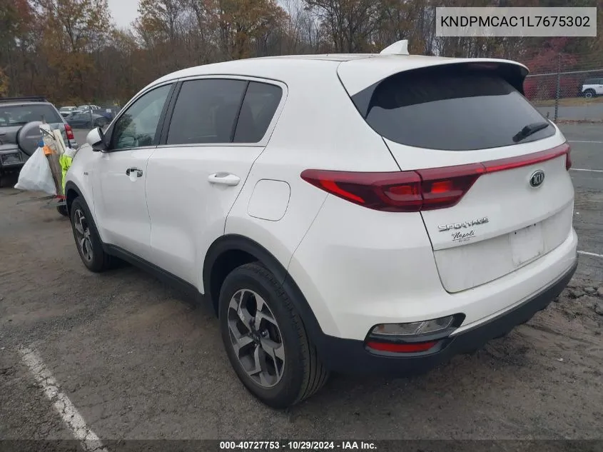 2020 Kia Sportage Lx VIN: KNDPMCAC1L7675302 Lot: 40727753