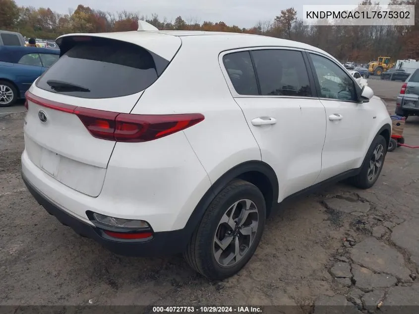 2020 Kia Sportage Lx VIN: KNDPMCAC1L7675302 Lot: 40727753