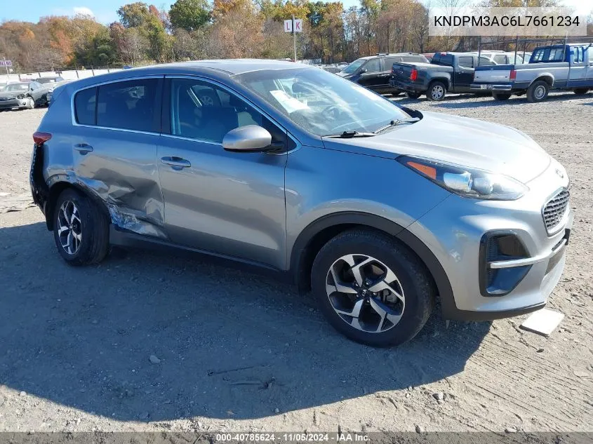 2020 Kia Sportage Lx VIN: KNDPM3AC6L7661234 Lot: 40785624