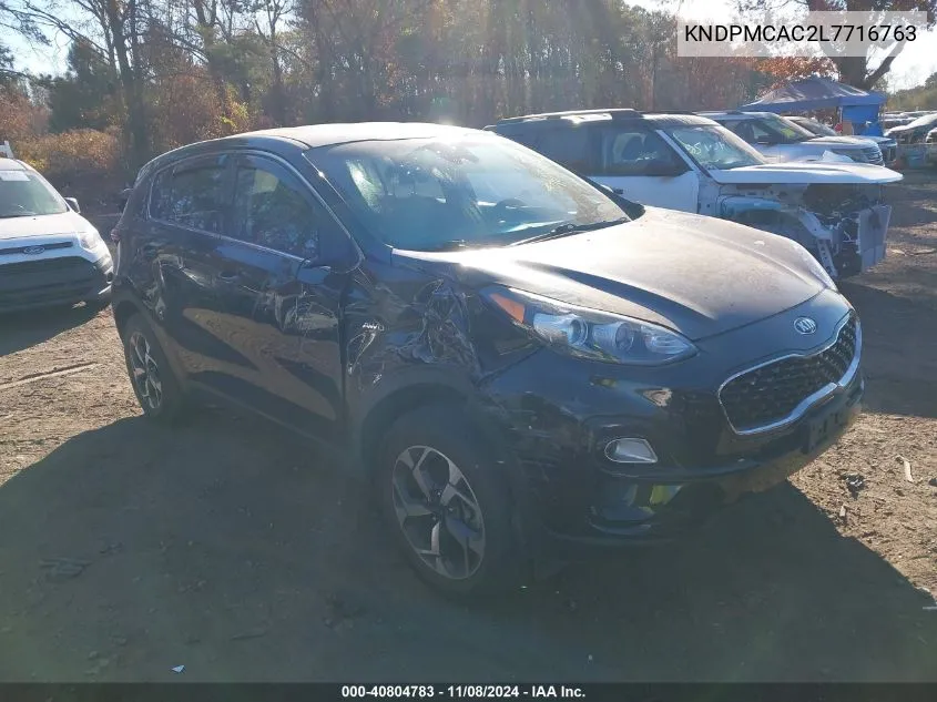 2020 Kia Sportage Lx VIN: KNDPMCAC2L7716763 Lot: 40804783