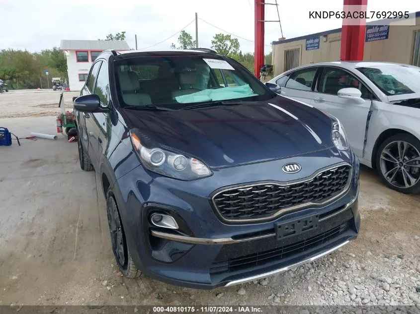 2020 Kia Sportage S VIN: KNDP63AC8L7692995 Lot: 40810175