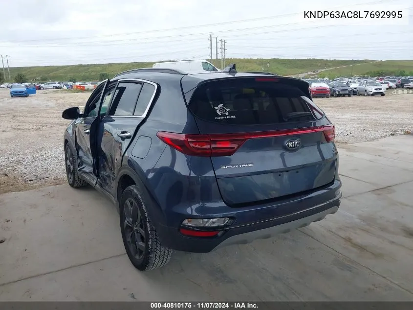 2020 Kia Sportage S VIN: KNDP63AC8L7692995 Lot: 40810175