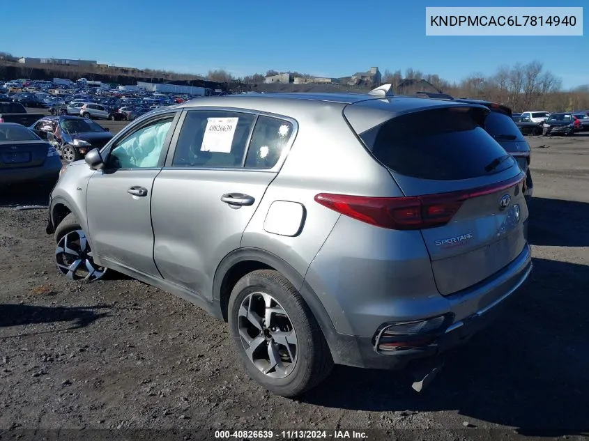 KNDPMCAC6L7814940 2020 Kia Sportage Lx