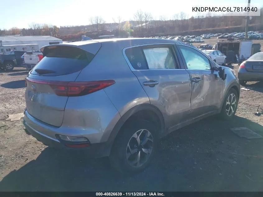 KNDPMCAC6L7814940 2020 Kia Sportage Lx