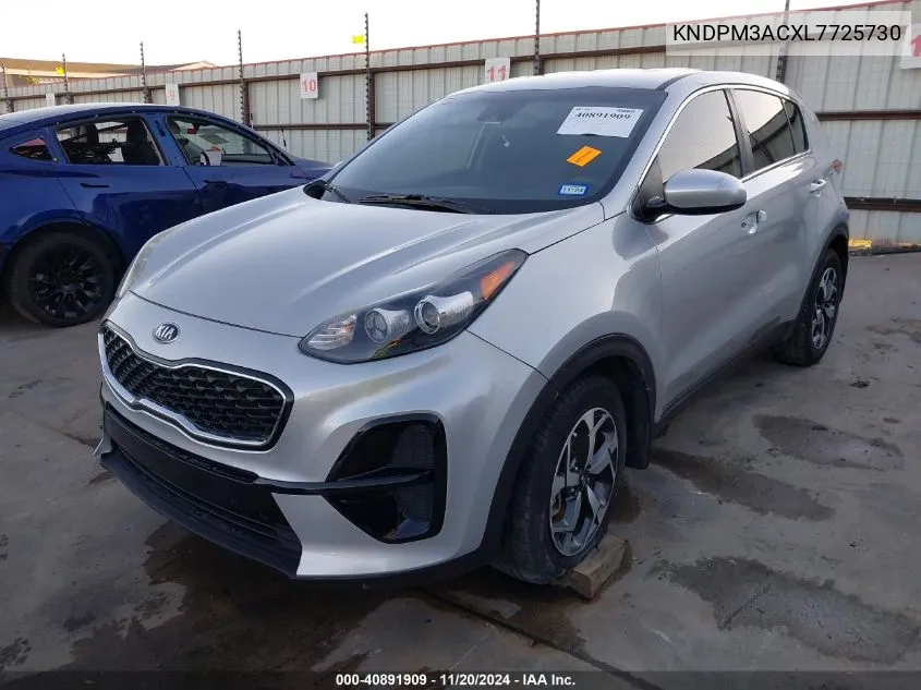 2020 Kia Sportage Lx VIN: KNDPM3ACXL7725730 Lot: 40891909