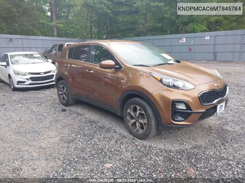 2021 Kia Sportage Lx VIN: KNDPMCAC6M7845784 Lot: 39420220