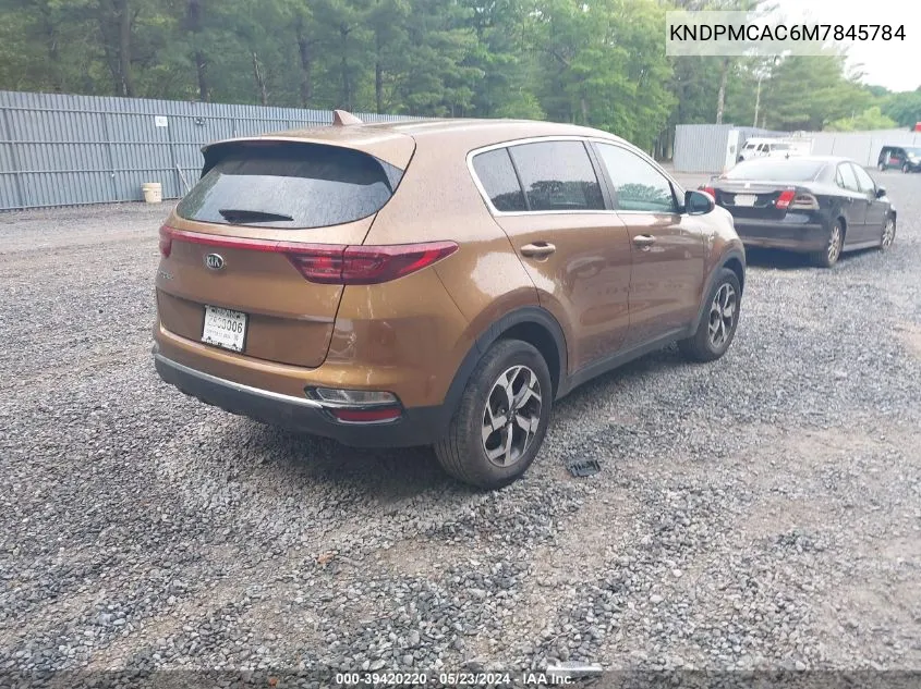 2021 Kia Sportage Lx VIN: KNDPMCAC6M7845784 Lot: 39420220