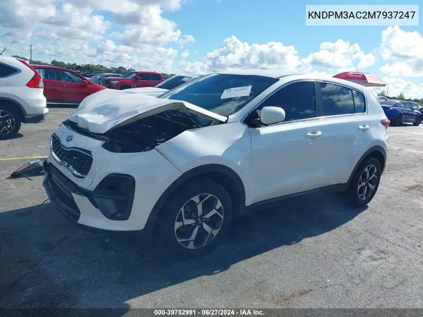 KNDPM3AC2M7937247 2021 Kia Sportage Lx