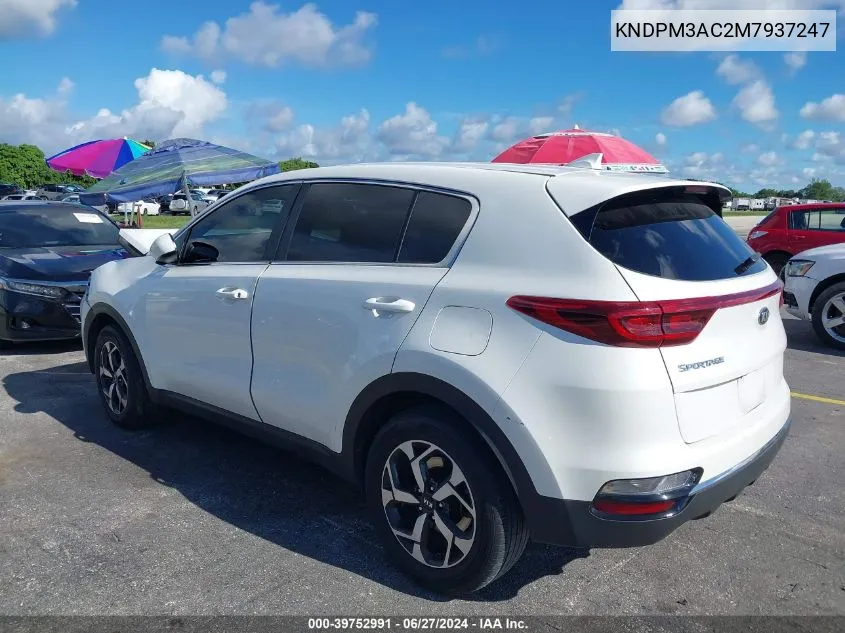 KNDPM3AC2M7937247 2021 Kia Sportage Lx