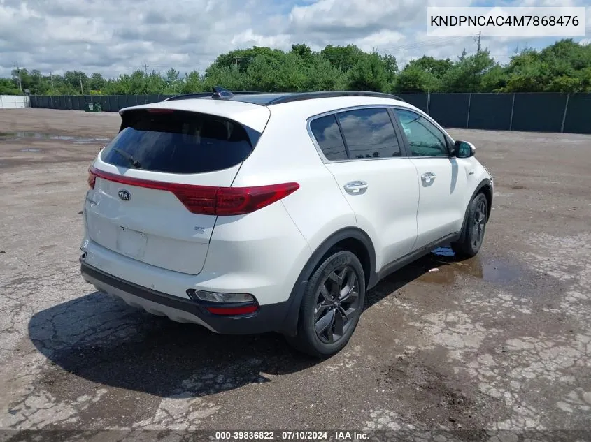 2021 Kia Sportage Ex VIN: KNDPNCAC4M7868476 Lot: 39836822