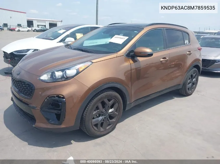 KNDP63AC8M7859535 2021 Kia Sportage S