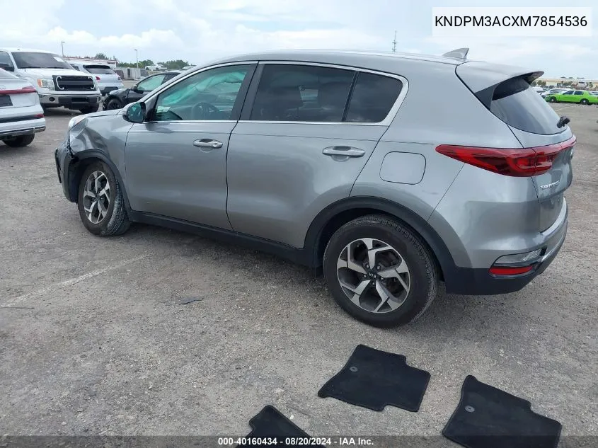 KNDPM3ACXM7854536 2021 Kia Sportage Lx