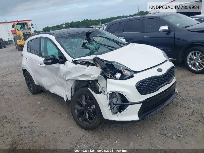 2021 Kia Sportage S VIN: KNDP63AC4M7859984 Lot: 40264428