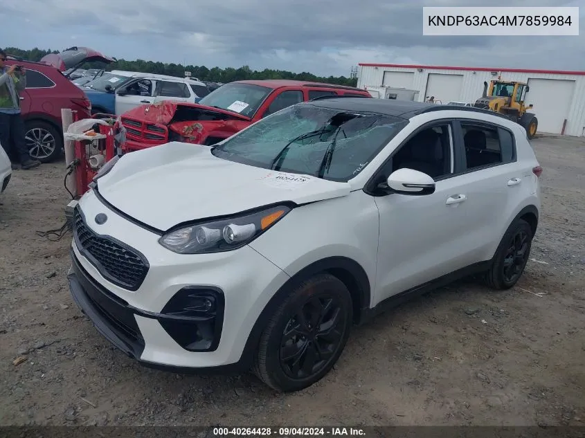 2021 Kia Sportage S VIN: KNDP63AC4M7859984 Lot: 40264428