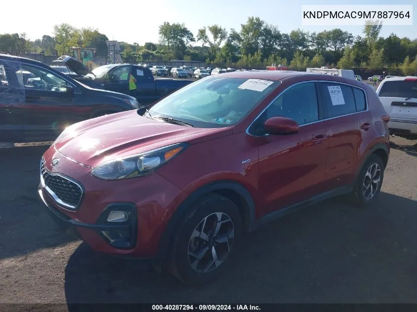 KNDPMCAC9M7887964 2021 Kia Sportage Lx