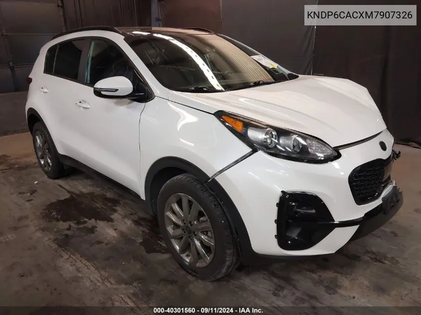 KNDP6CACXM7907326 2021 Kia Sportage S