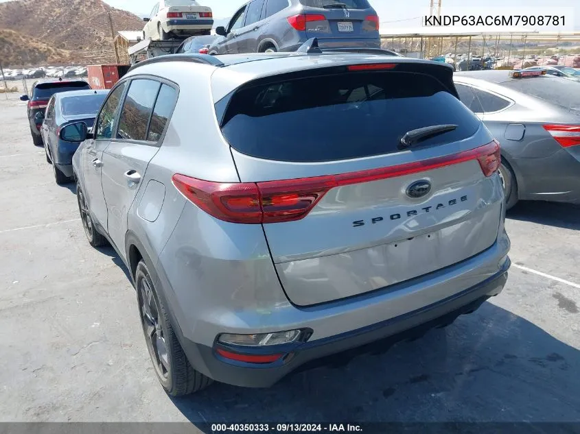 KNDP63AC6M7908781 2021 Kia Sportage S