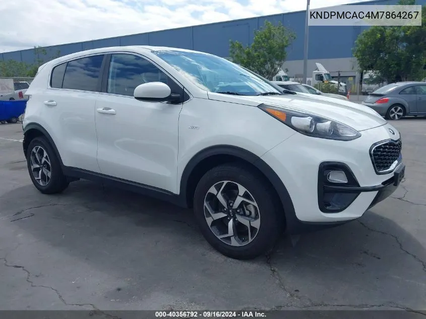 KNDPMCAC4M7864267 2021 Kia Sportage Lx