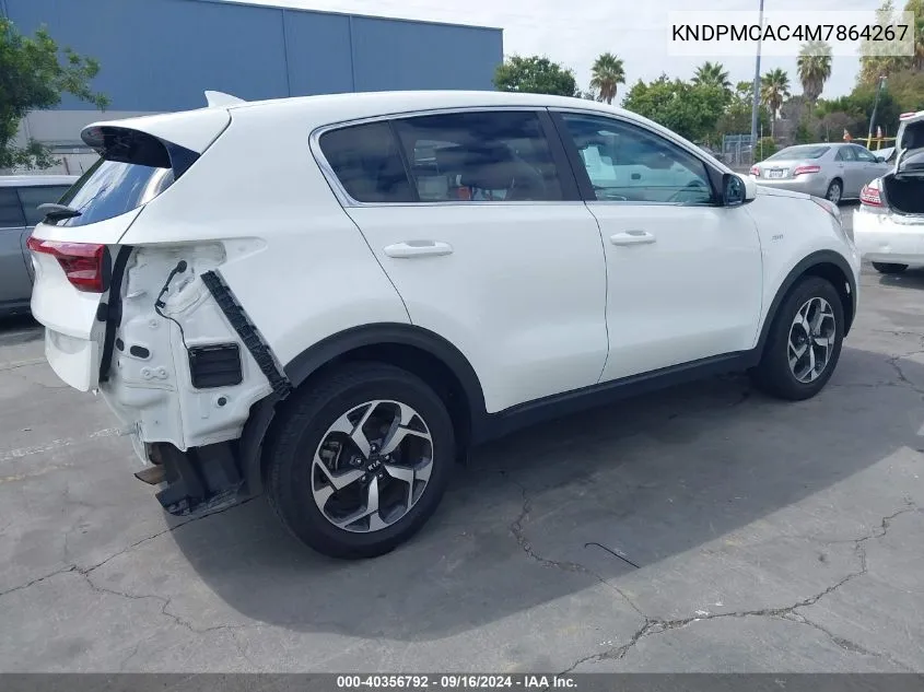 KNDPMCAC4M7864267 2021 Kia Sportage Lx