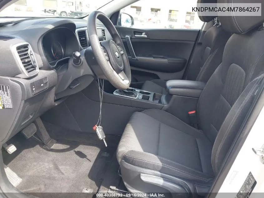 KNDPMCAC4M7864267 2021 Kia Sportage Lx