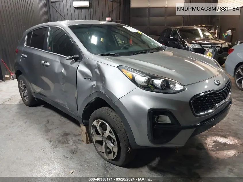 KNDPMCAC8M7881184 2021 Kia Sportage Lx