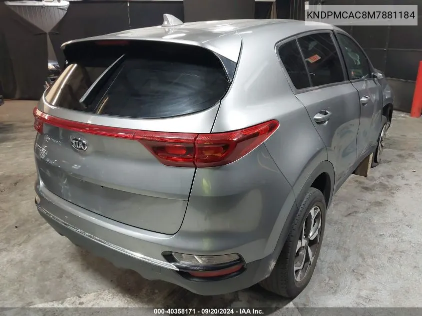 KNDPMCAC8M7881184 2021 Kia Sportage Lx