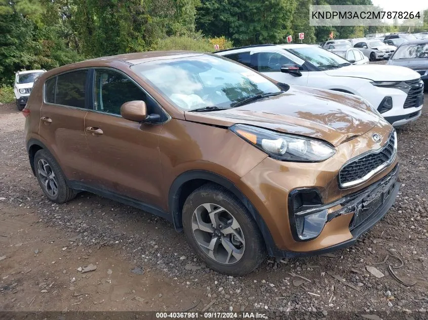 KNDPM3AC2M7878264 2021 Kia Sportage Lx