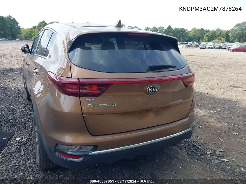 KNDPM3AC2M7878264 2021 Kia Sportage Lx