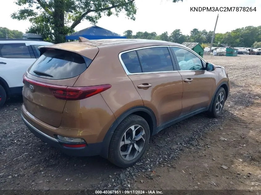 KNDPM3AC2M7878264 2021 Kia Sportage Lx