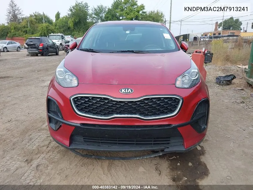 KNDPM3AC2M7913241 2021 Kia Sportage Lx