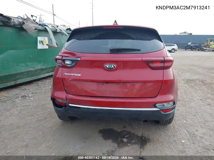 KNDPM3AC2M7913241 2021 Kia Sportage Lx