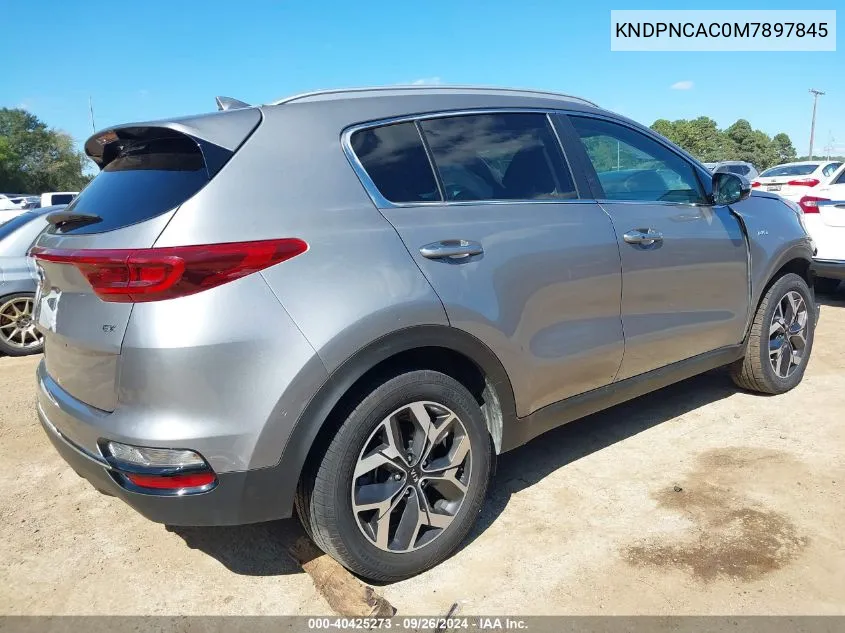 KNDPNCAC0M7897845 2021 Kia Sportage Ex