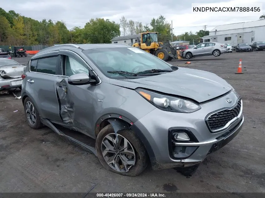 2021 Kia Sportage Ex VIN: KNDPNCACXM7888456 Lot: 40426007