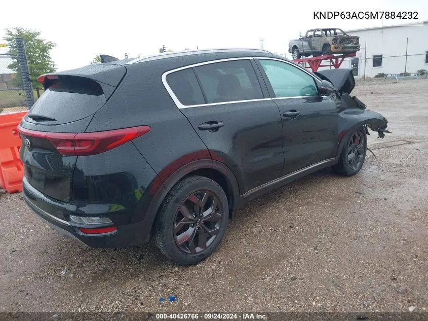 2021 Kia Sportage S VIN: KNDP63AC5M7884232 Lot: 40426766