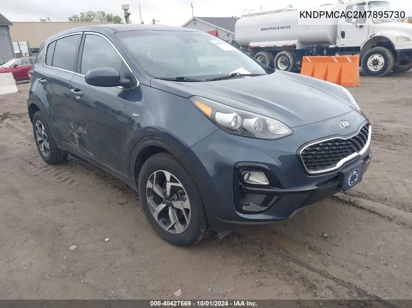 2021 Kia Sportage Lx VIN: KNDPMCAC2M7895730 Lot: 40427569