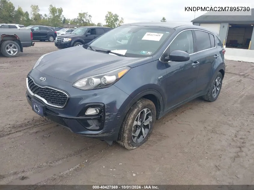 2021 Kia Sportage Lx VIN: KNDPMCAC2M7895730 Lot: 40427569