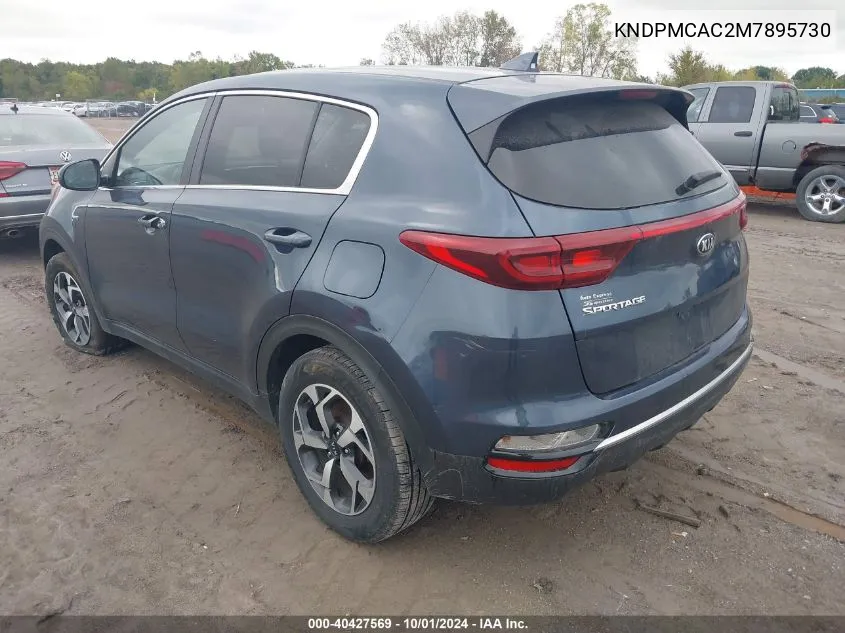 2021 Kia Sportage Lx VIN: KNDPMCAC2M7895730 Lot: 40427569